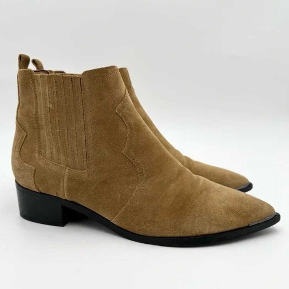 Marc Fisher Brown Suede Men's Boots